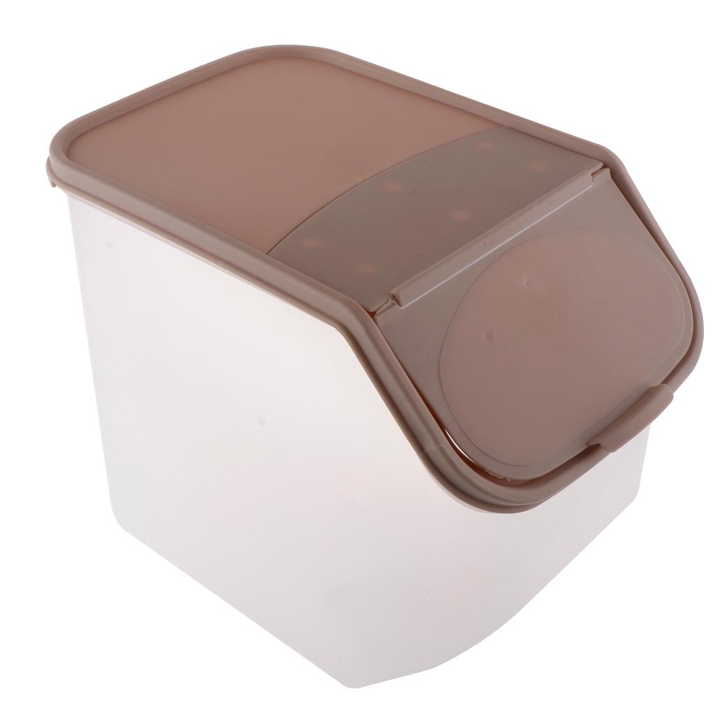 Kitchen Food Bean Storage Container Refrigerator Crisper Box with Lid Coffee