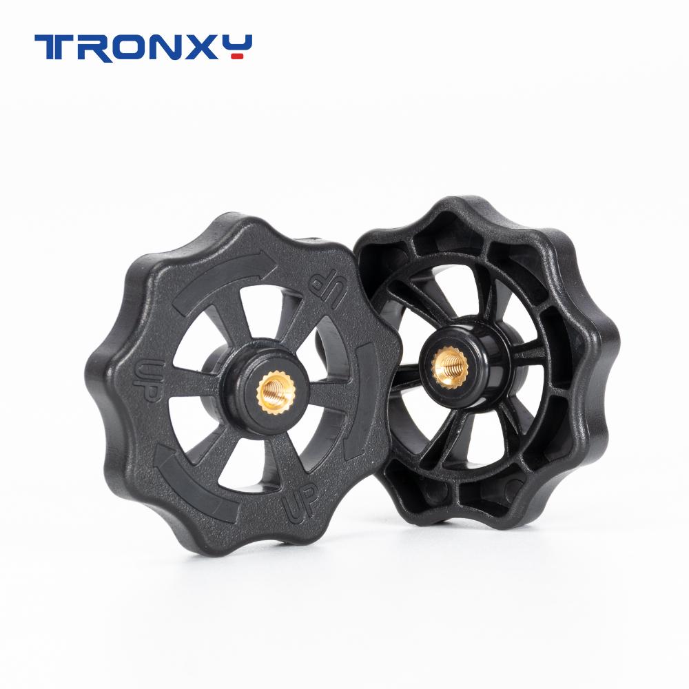 Tronxy M3 Tay Xoắn San Bằng Hạt Silicone Nhiệt Độ Cao Chắc Chắn Không Gian Siêu Tốc Nóng Giường San Bằng Cột 3D Máy In Phần