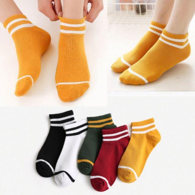 Tất nữ sọc phong cách Hàn Quốc 100 đôi
