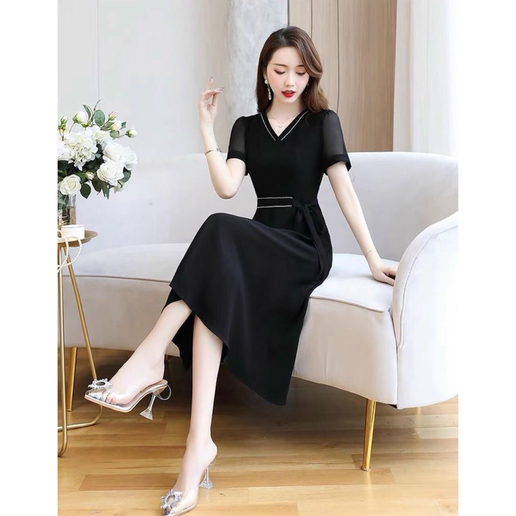 ĐẦM VOAN Ý NỮ SIÊU SANG TÔN DÁNG
