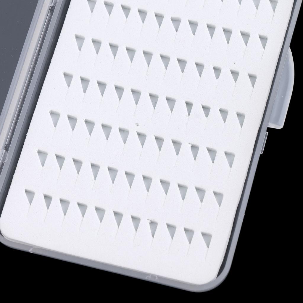 Pocket Waterproof Slit Foam Fly Fishing Box Ultra Slim Flies Storage Case S