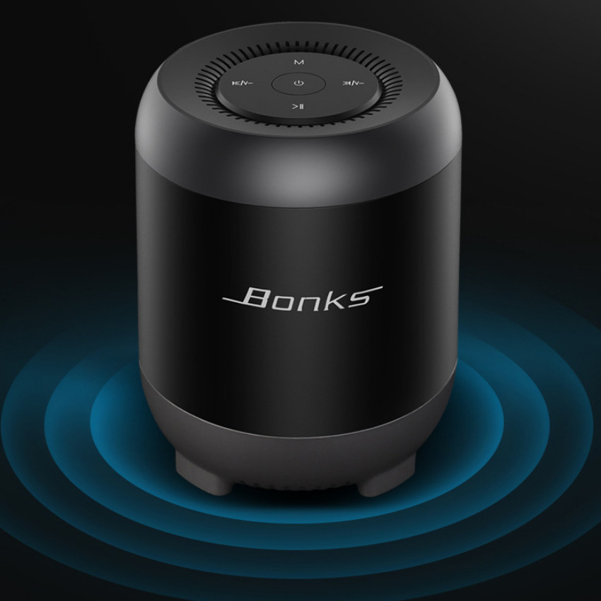 Loa Bluetooth Bonks Q33 Âm Thanh HIFI, BASS Siêu Trầm, Âm Thanh Chuẩn, Bluetooth 5.0, Có hỗ trợ thẻ nhớ 32Gb - Hàng Chính Hãng