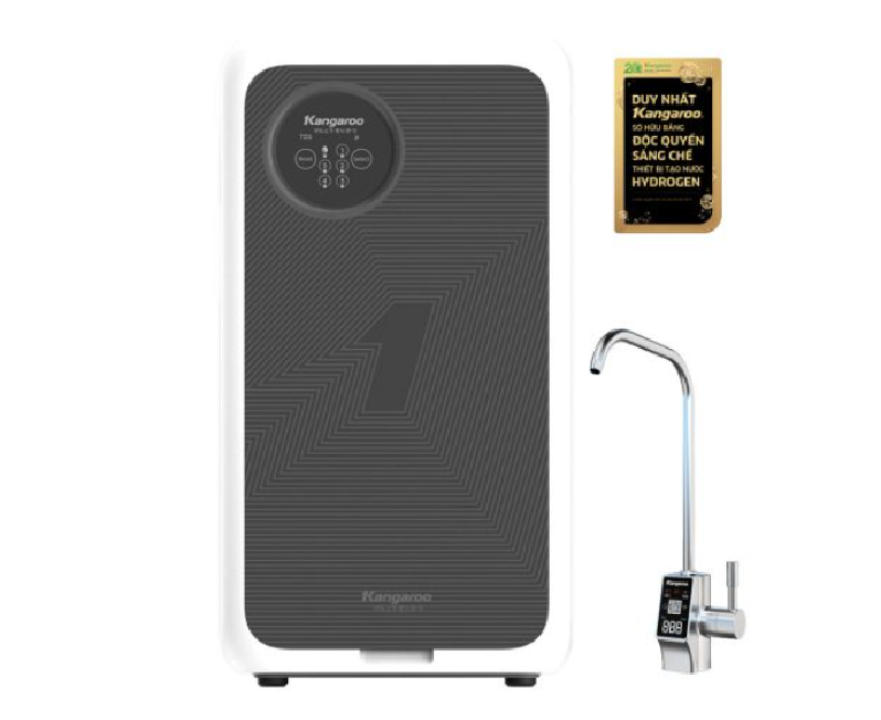 Máy lọc nước Kangaroo Hydrogen 5 lõi KG400US - HÀNG CHÍNH HÃNG - CHỈ GIAO HCM
