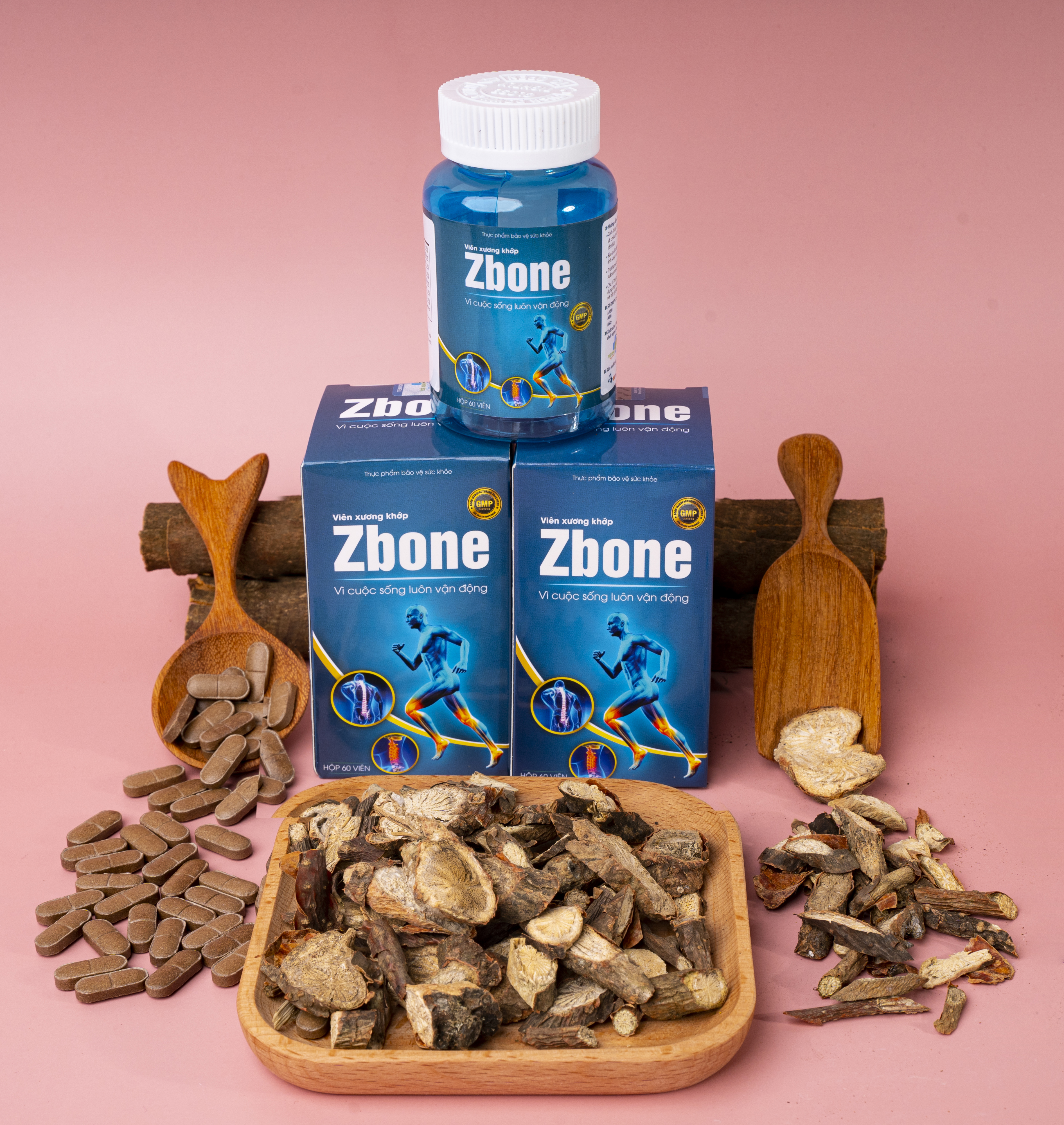 Combo 2 hộp Viên uống xương khớp Zbone | Tạm biệt đau nhức xương khớp, đau lưng, đau mỏi vai gáy, tê bì chân tay