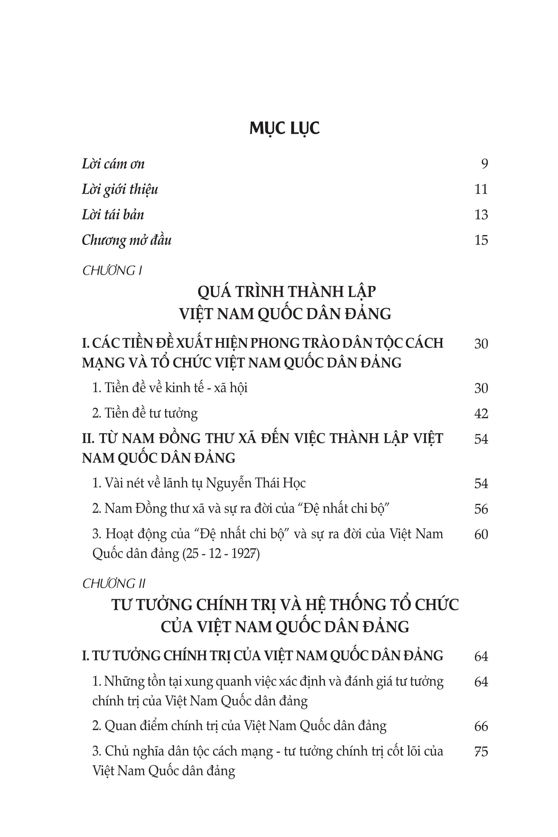 Việt Nam Quốc Dân Đảng Trong Lịch Sử Cách Mạng Việt Nam (1927 - 1954)