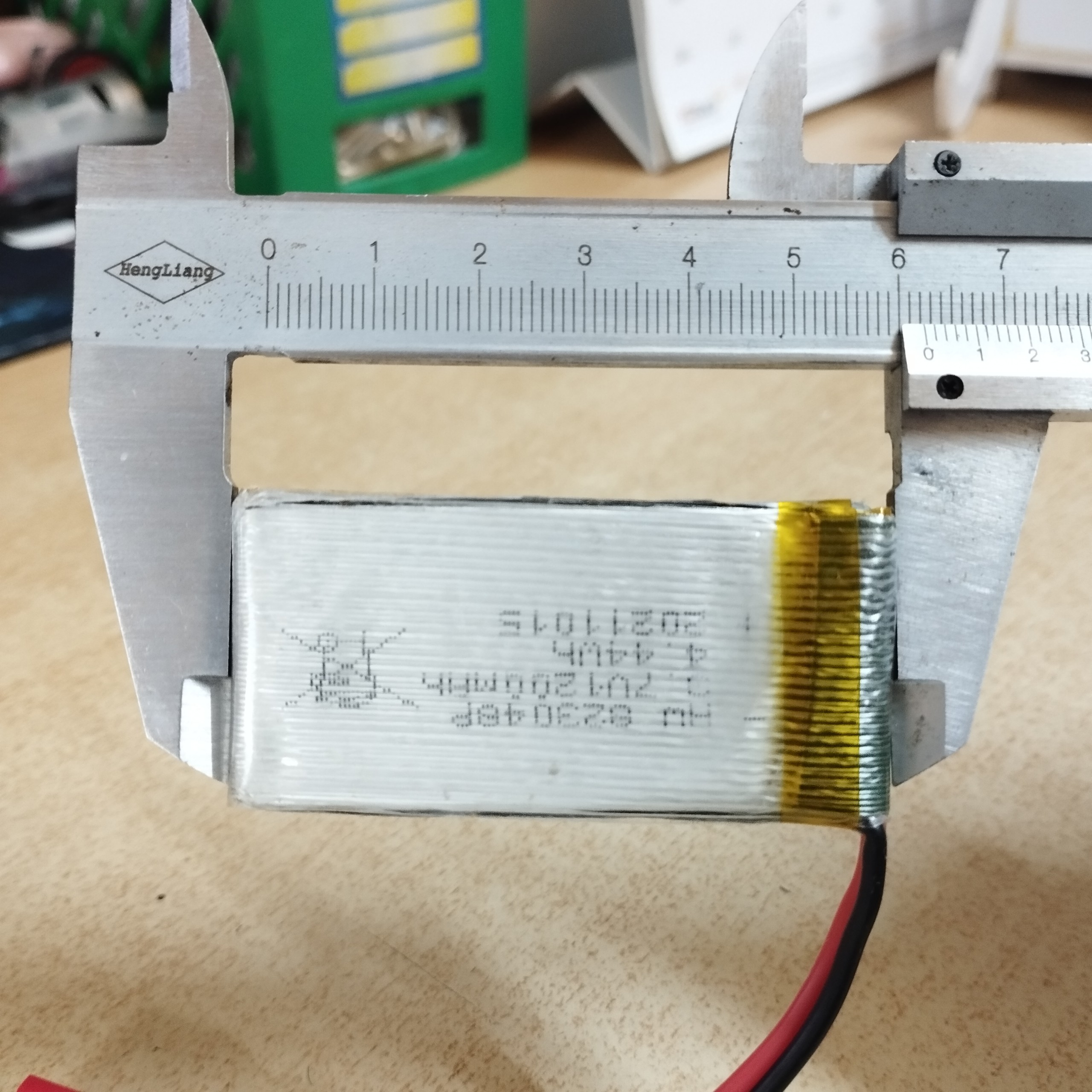 Pin sạc 3.7V dung lượng 1200mAh chân cắm JST dành cho máy bay điều khiển