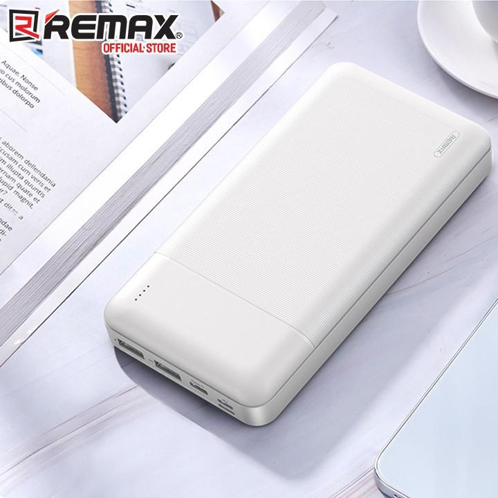 Pin Sạc Dự Phòng 30.000mAh Remax RPP-167 Lango Series Fast Charing 2.1A Tích Hợp 2 Cổng USB