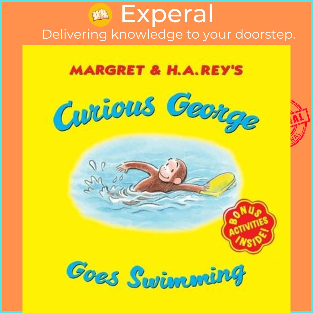 Sách - Curious George Goes Swimming by H. A. Rey