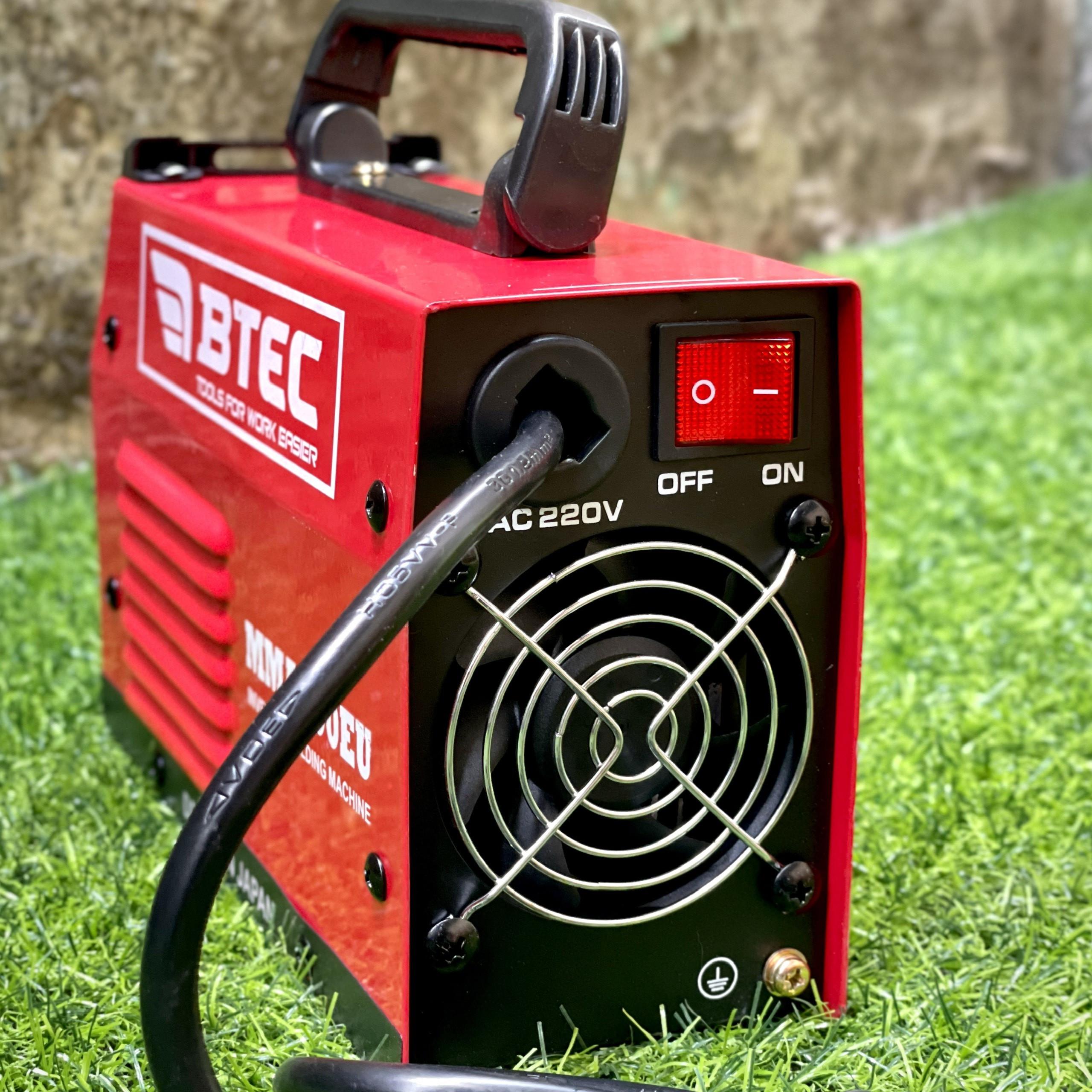 MÁY HÀN QUE 2.5MM-3.2MM 200A BTEC MMA-200EU- HÀNG CHÍNH HÃNG