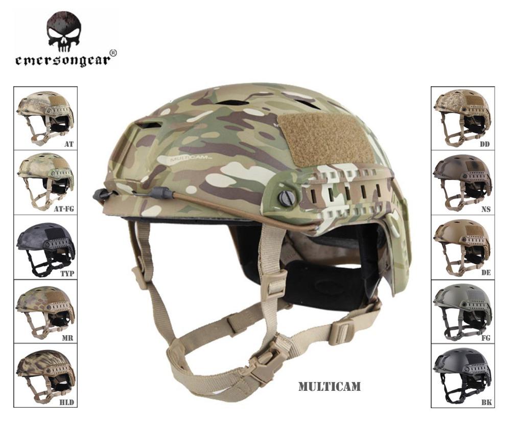 EMERSON Fast Mũ bảo hiểm Combat Airsoft Mũ bảo hiểm BJ Loại EM5659 Color: HLD