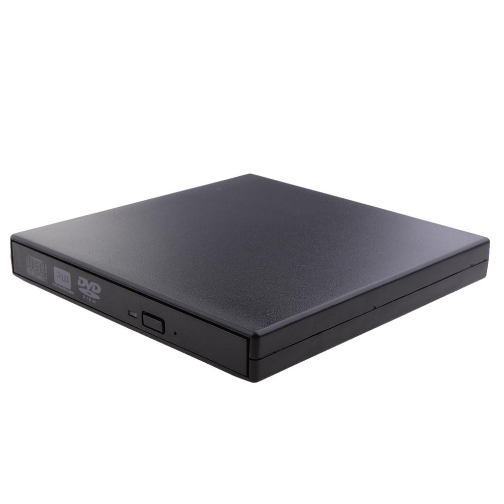 External USB 2.0 External CD-RW/DVD-RW Burner Drive CD DVD ROM Combo Writer for all Windows Laptops, Desktop, Plug and Play for Windows 7,8 XP, Vista,Mac OS 8.6