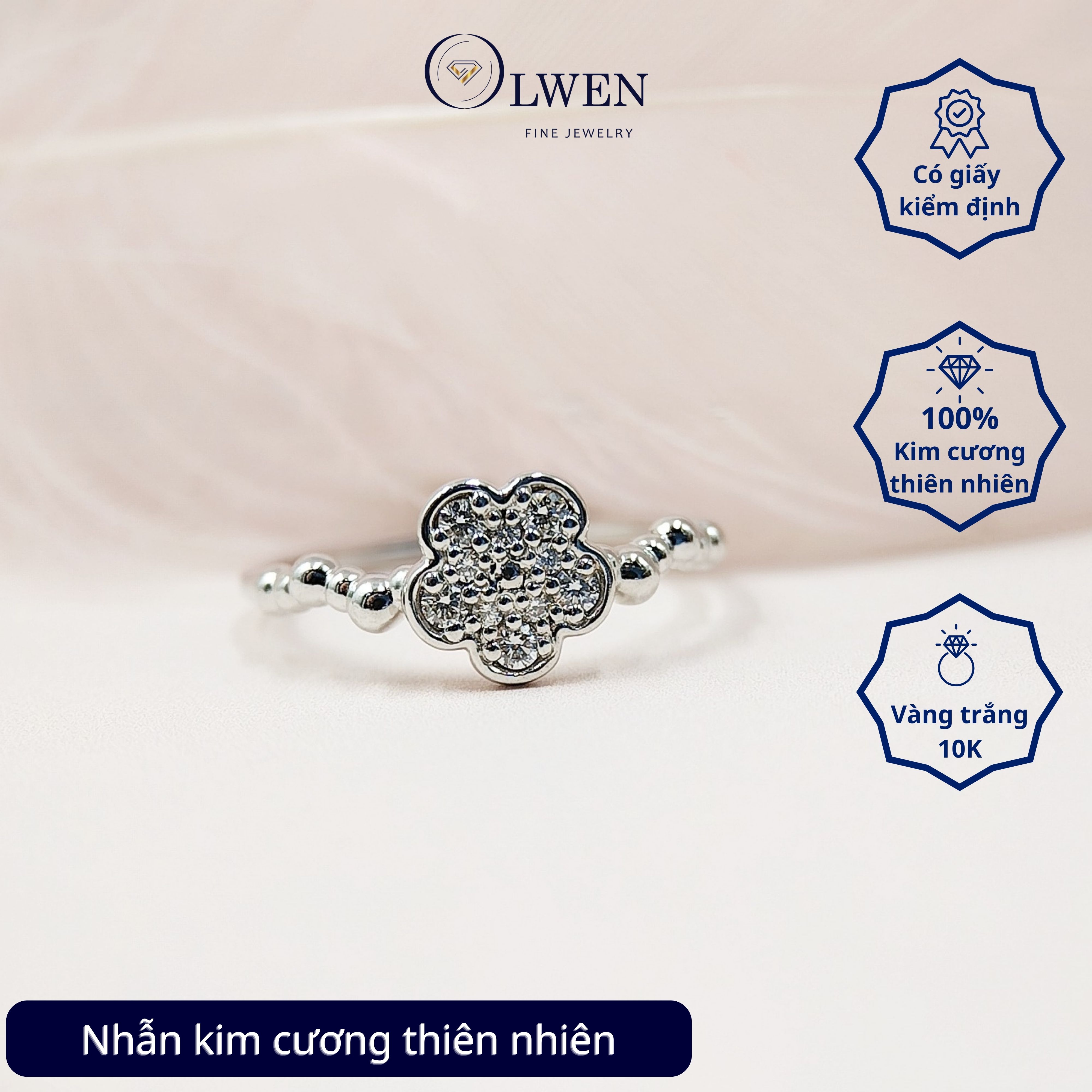 Nhẫn kim cương OW4