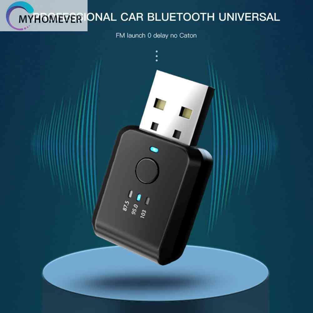 Máy Phát FM FM01 Kết Nối Bluetooth Không Dây Trong Xe Hơi