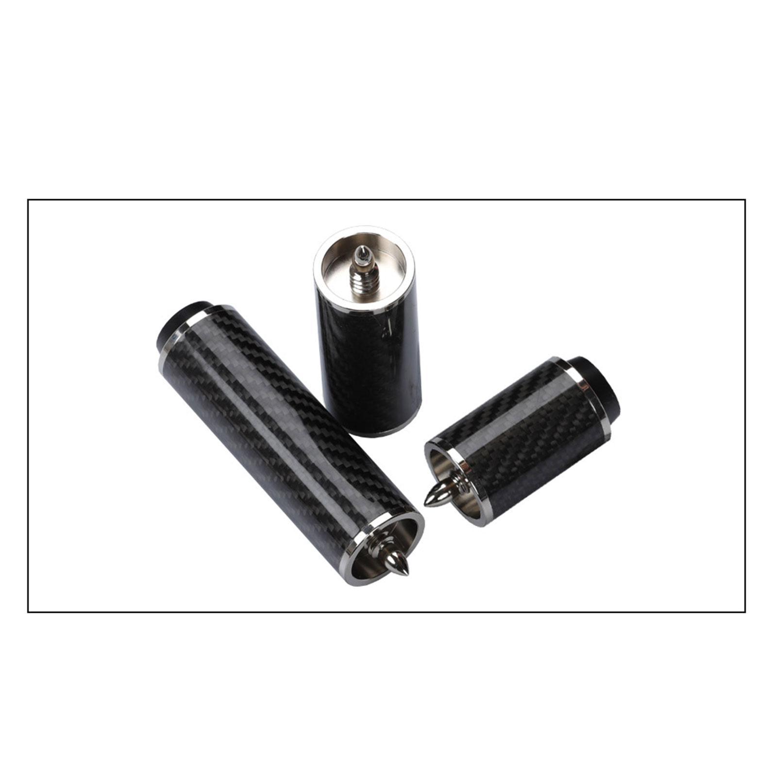 Snooker Cue Extend Billiards Pool Cue Extension Pool Cue Weight Screw End Lengthener Weights Replacement for Athlete Beginners Billiard Cues