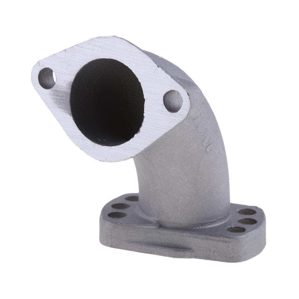 2X 26mm Bent Carb Intake Manifold Pipe for 110cc 125cc 140cc 150cc ATV Scooter