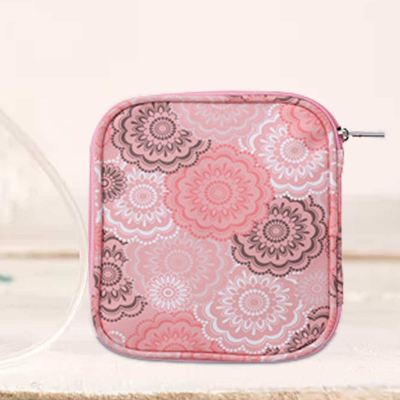 Knitting Storage Bag Knitting Bag Sturdy Travel for Scissors with Zipper Storage Bag Rectangle Crochet Bag Crochet Hook Case