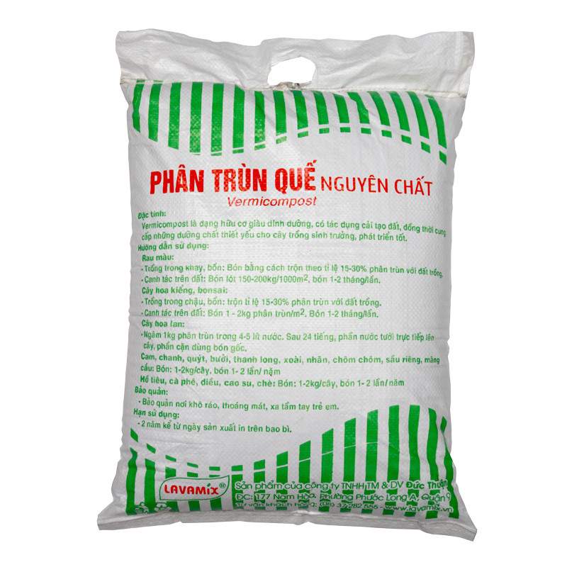 Phân trùn quế nguyên chất Lavamix (10kg)