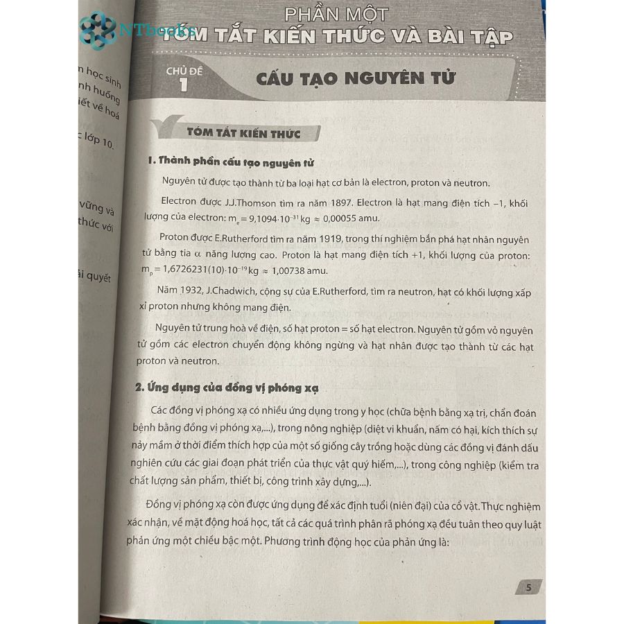 Sách Nâng cao và phát triển Hóa học 10