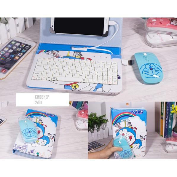 Bao da bàn phím cao cấp kèm chuột chơi được game dùng cho mọi điện thoại-giá siêu rẻ