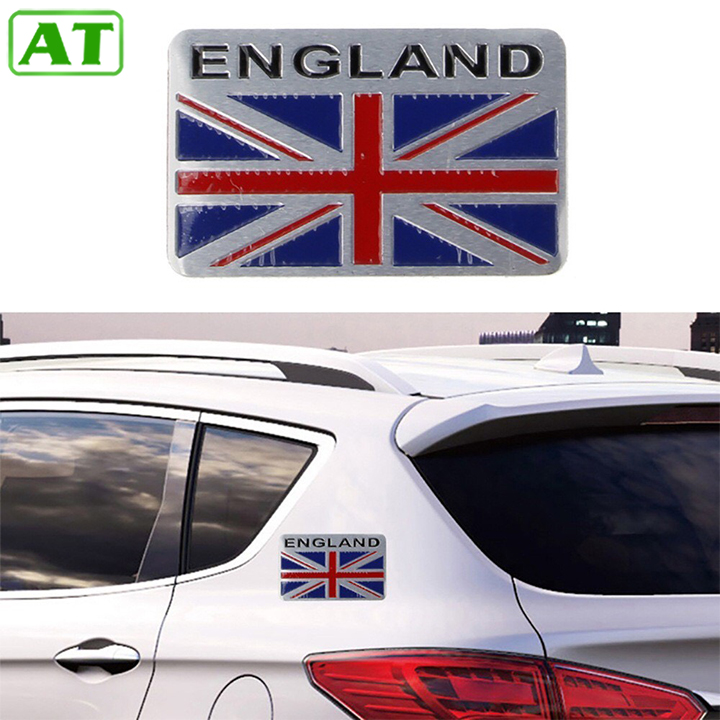 Taem Nhôm Dán Xe Hình Cờ Nước Anh England