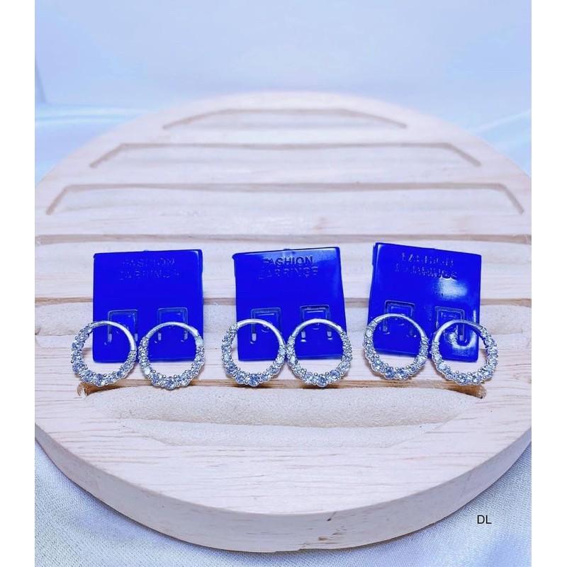 Bông tai nữ nhiều kiểu dáng