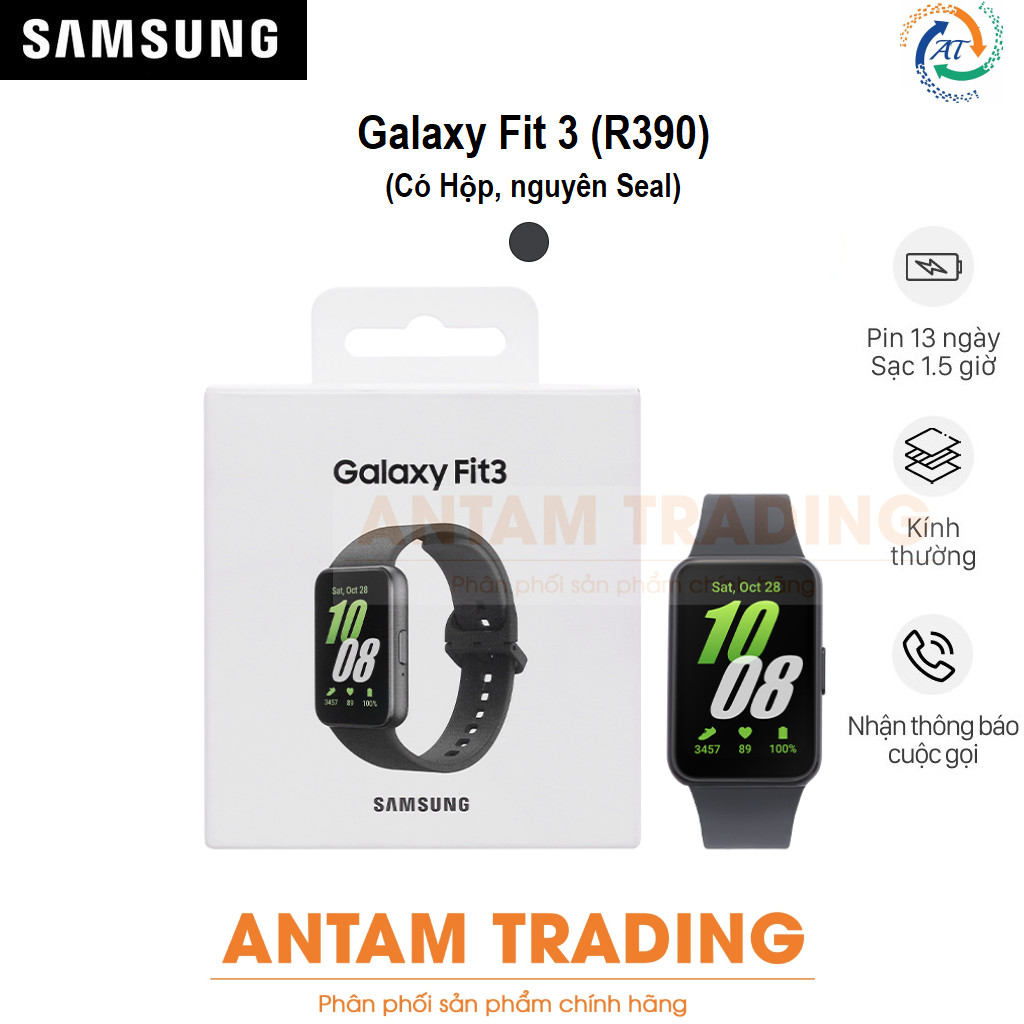 Thiết bị đeo Thông Minh Samsung Galaxy Fit 3 (SM-R390) - Hàng Chính Hãng