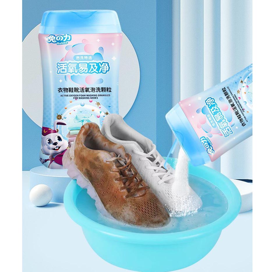 Bột giặt chuyên vệ sinh giày sneaker Active Oxygen Bubbles
