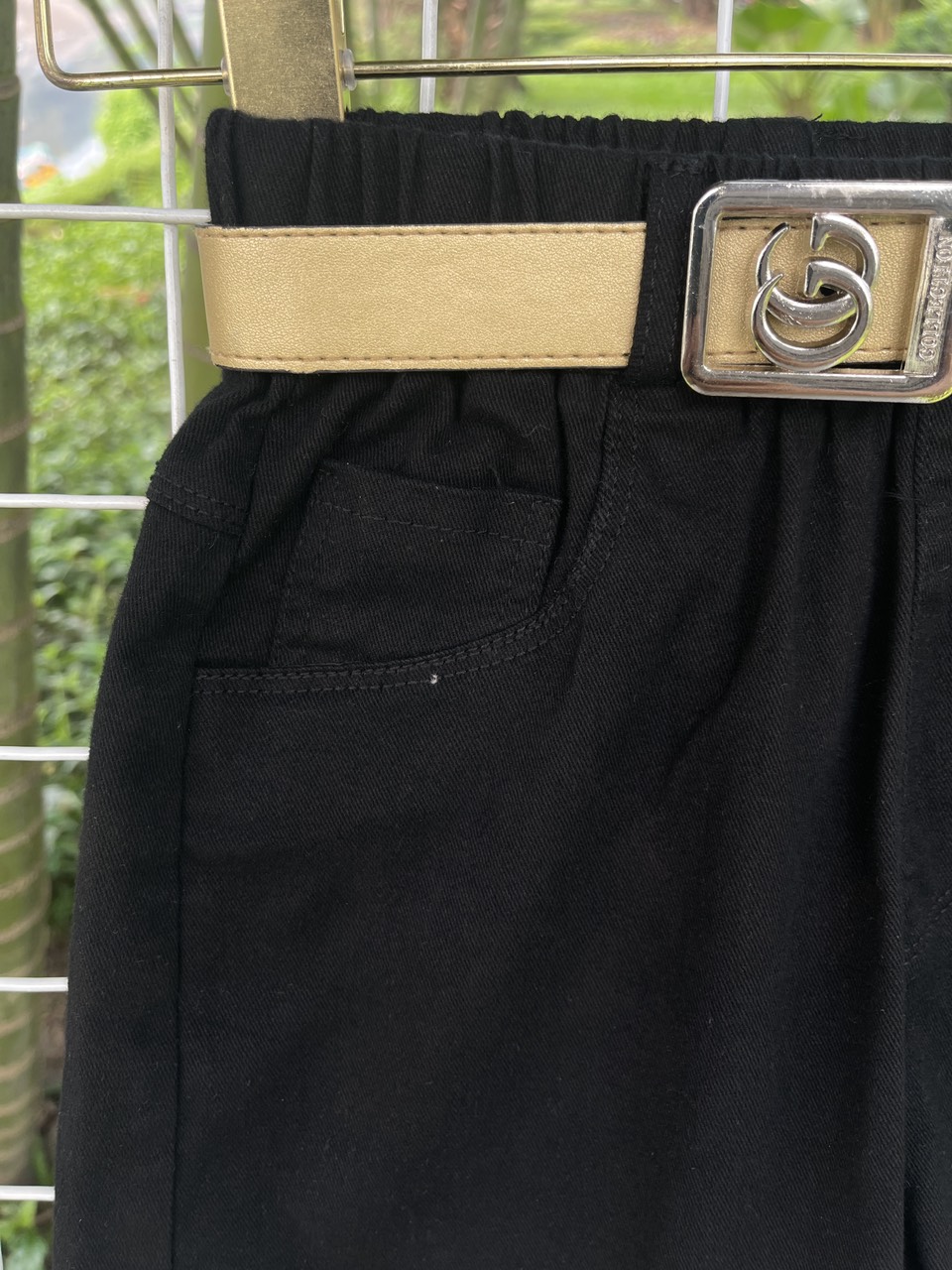 Quần short bé trai kaki size đại 4-10 tuổi chữ BOCKUE vải mềm mỏng kiểu dáng khỏe khắn thời trang
