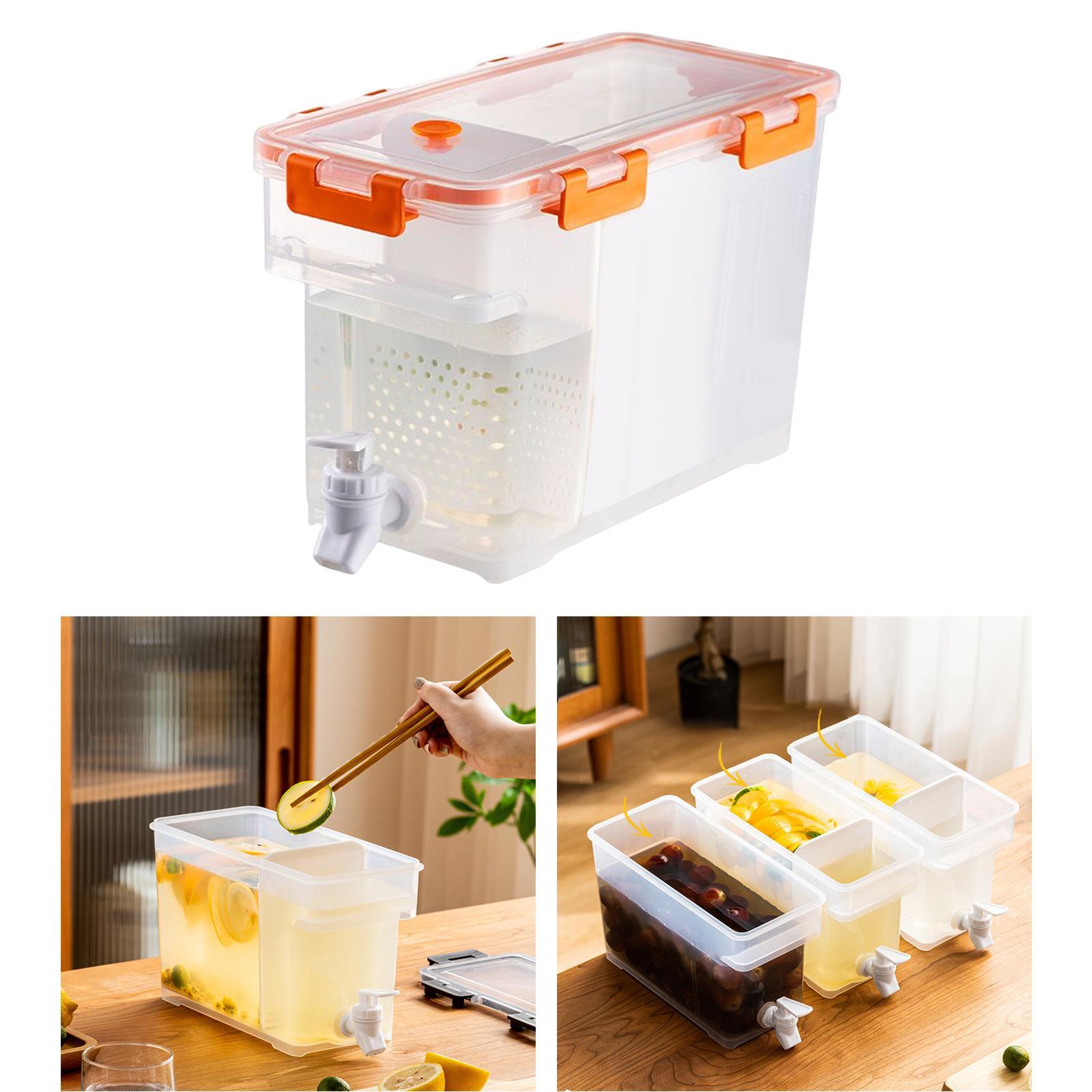 Household Cold Kettle With Faucet Fruit Teapot Water Bucket Water Jug