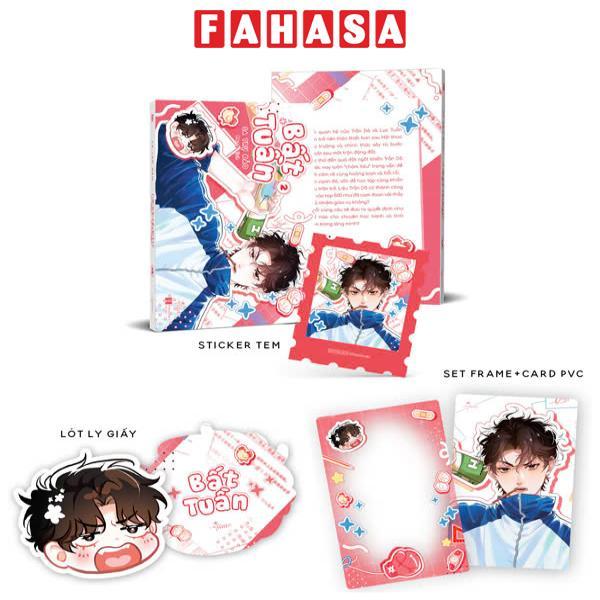 Sách - Bất Tuần - Tập 2 - Bản Đặc Biệt - Tặng Kèm Sticker Tem + Lót Ly Bế Hình + Set Card + Frame PVC