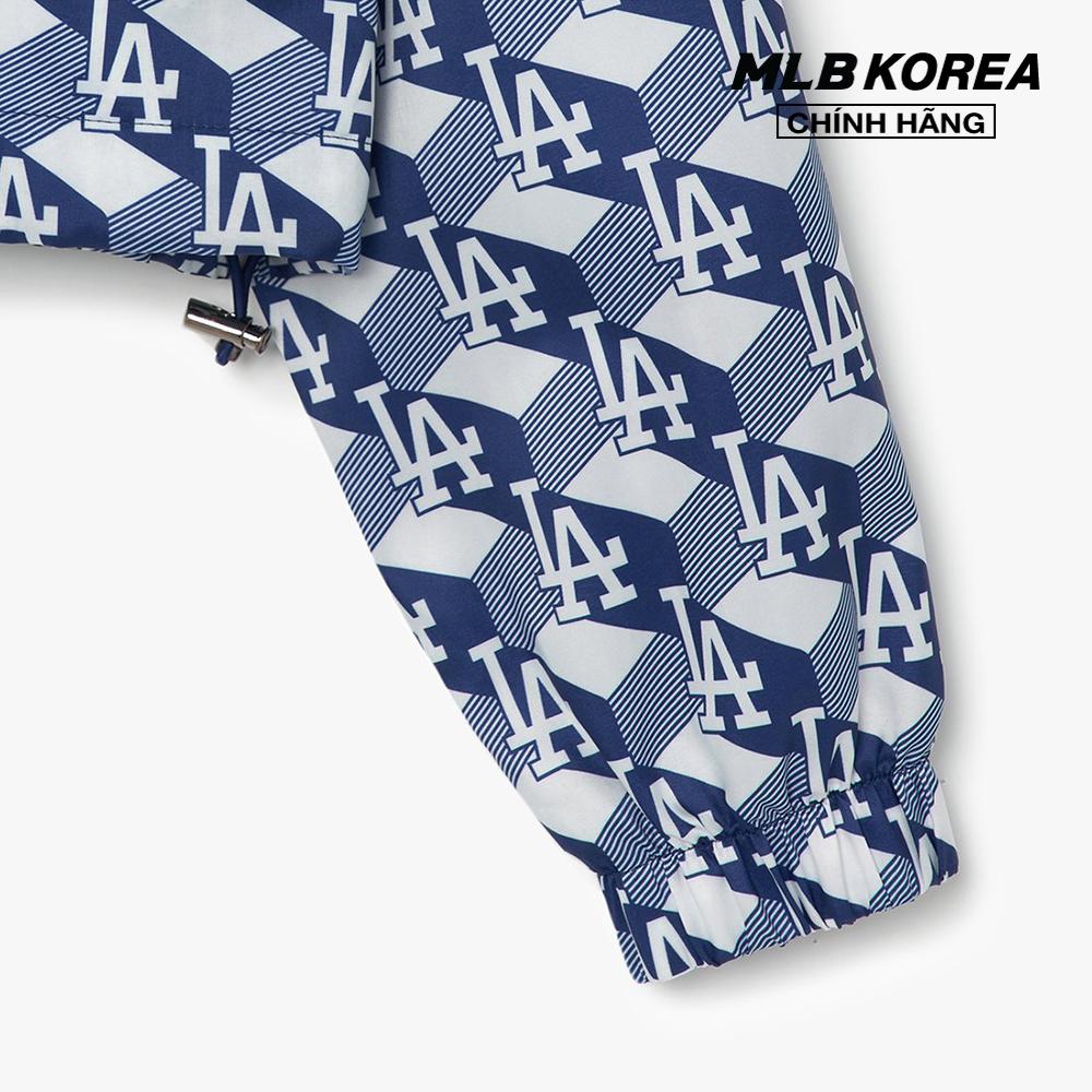 MLB - Áo khoác nữ phối mũ Cube MONOGRAM Allover Woven 3FWJM0431