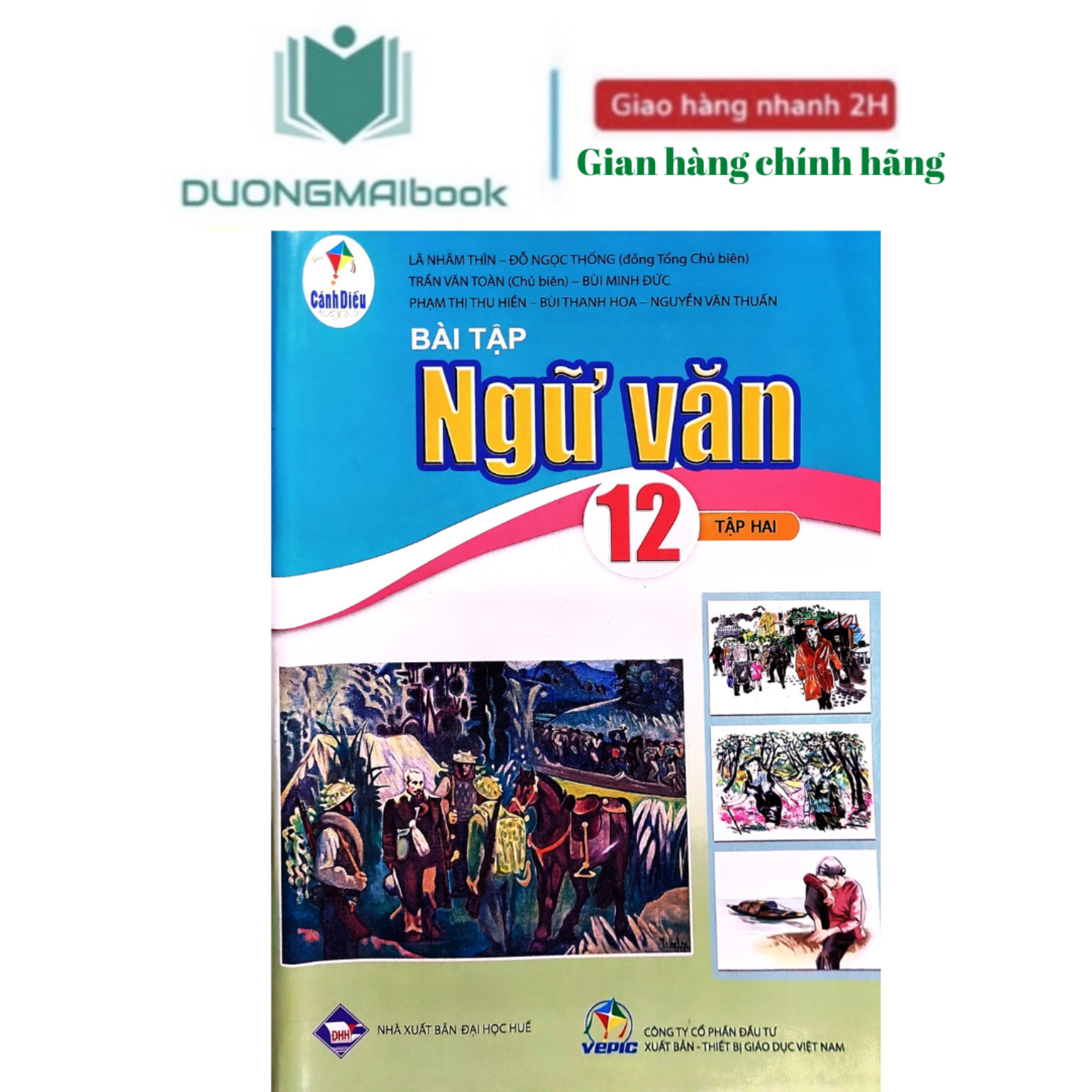Sách - Bài tập Ngữ văn 12 Cánh Diều có đáp án (bán kèm 1 bút bi)