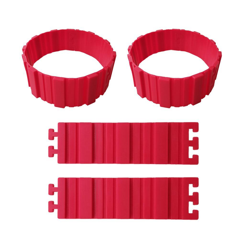 4pcs Silicone 3D Cake Bread Mold Chocolate Baking DIY Mould Tools Non-stick