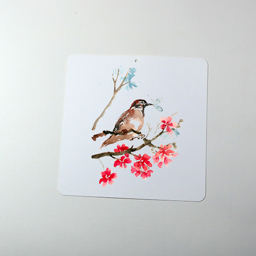 Giấy vẽ màu nước vẽ lên màu đẹp, giấy dày 40 tờ bo 4 góc kích thước cm