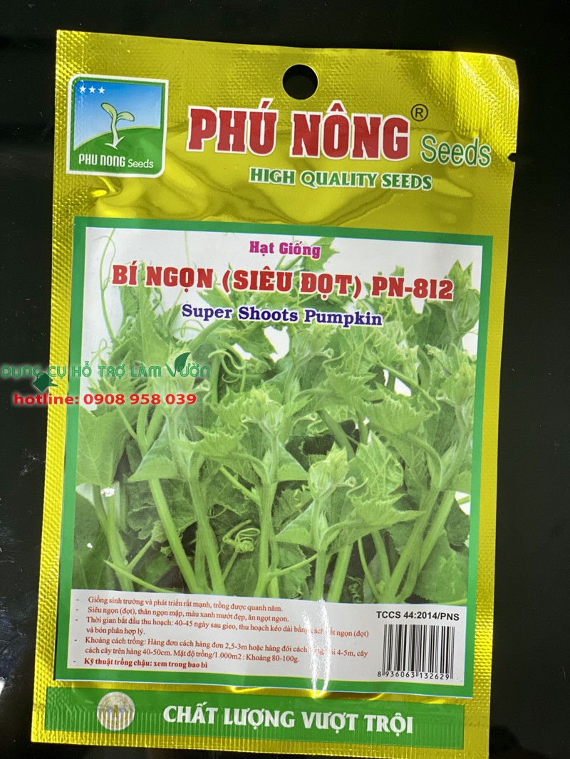 HẠT GIỐNG BÍ ĂN NGỌN PHÚ NÔNG GÓI 10GR