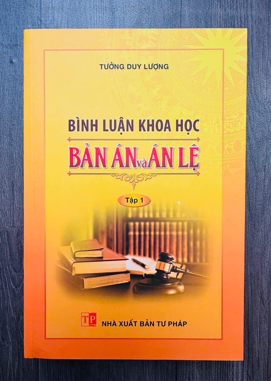 Bình Luận Khoa Học Bản Án Và Án Lệ