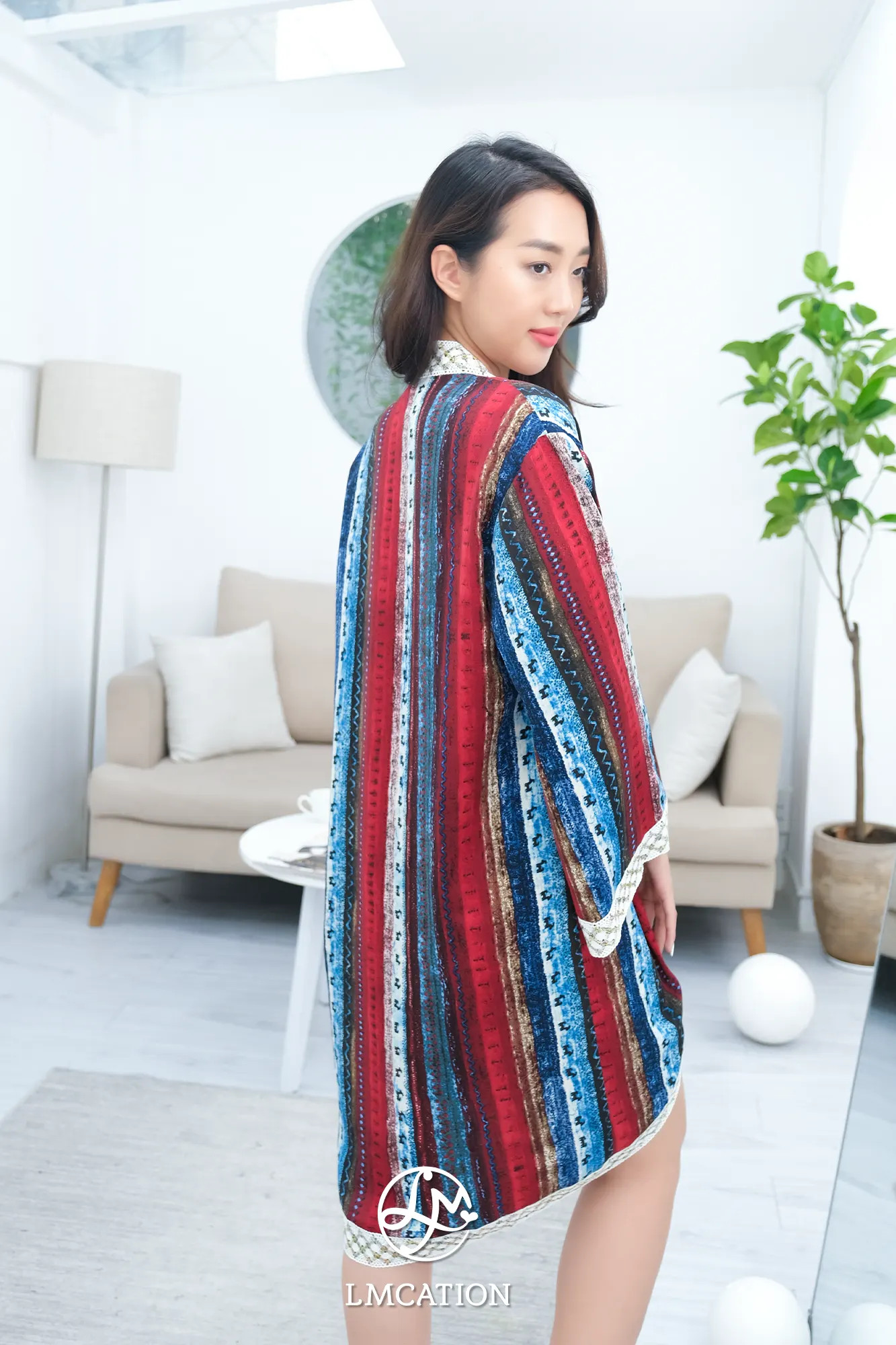 Áo Kimono LMcation Naomi - Màu Thổ Cẩm