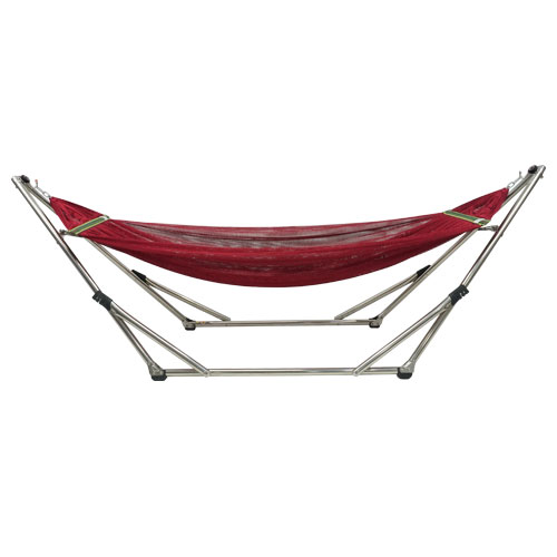 Bộ khung Võng xếp THÁI SƠN ống tròn chất liệu inox + Võng lưới ( HÀNG CHÍNH HÃNG - ĐỔI TRẢ MIỄN PHÍ )