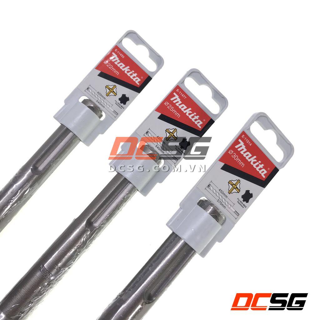 Mũi khoan bê tông hợp kim 4 cạnh chuôi SDS-MAX Makita