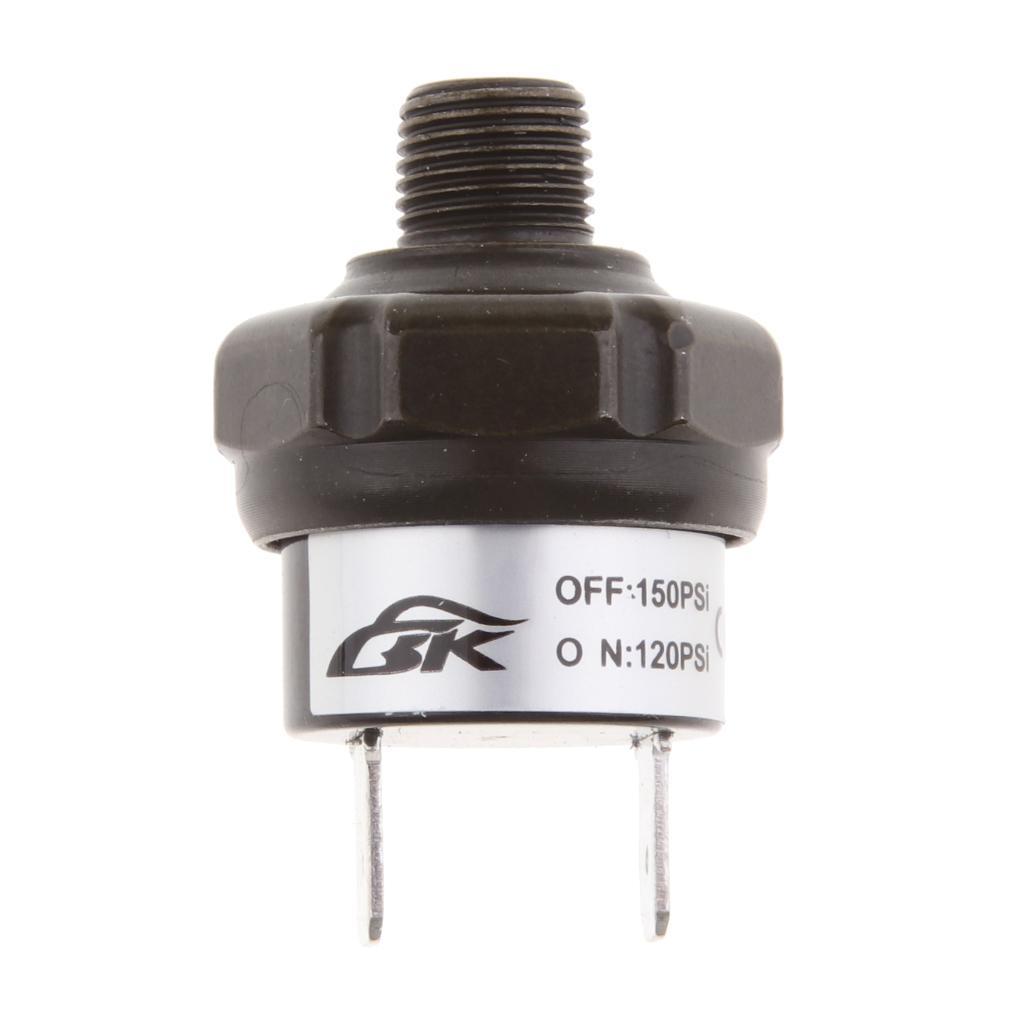 4x Air Pressure Switch Tank Mount Type Thread 1/4'' 1/8'' NPT 12V for Train/Air