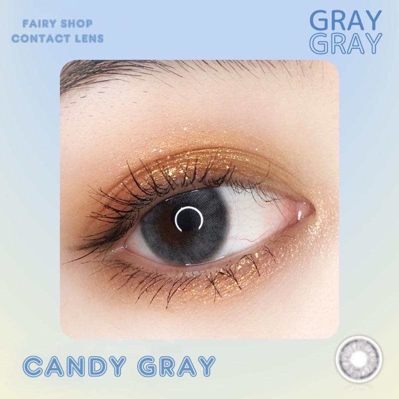 Kính Áp Tròng Candy Gray 14.0 Xám Trà Sữa - Kính Áp Tròng FAIRY SHOP CONTACT LENS