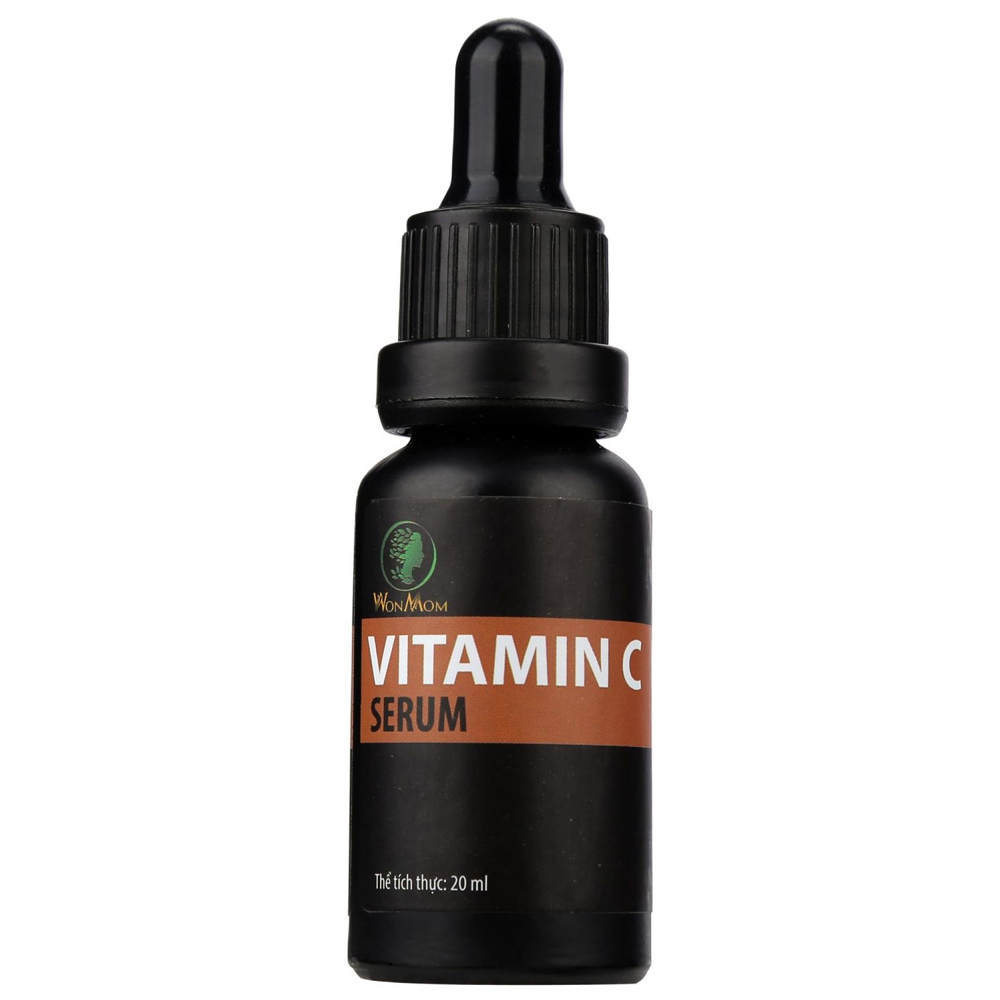 Serum Vitamin C Dưỡng Trắng Sáng Da Mờ Thâm Se Khít Lỗ Chân Lông Tái Tạo Da Wonmom Chai 20Ml - Chăm Sóc Da Mẹ Bầu Và Sau Sinh