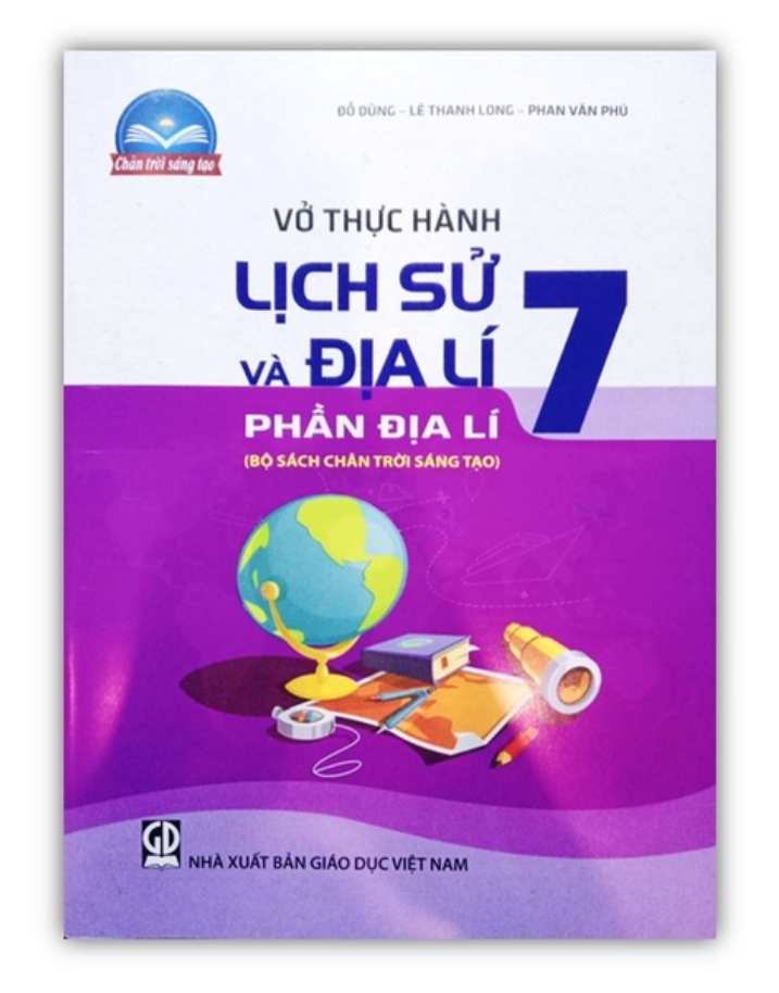 Sách - Vở Thực hành Lịch Sử và Địa Lí 7 - Phần Địa Lí