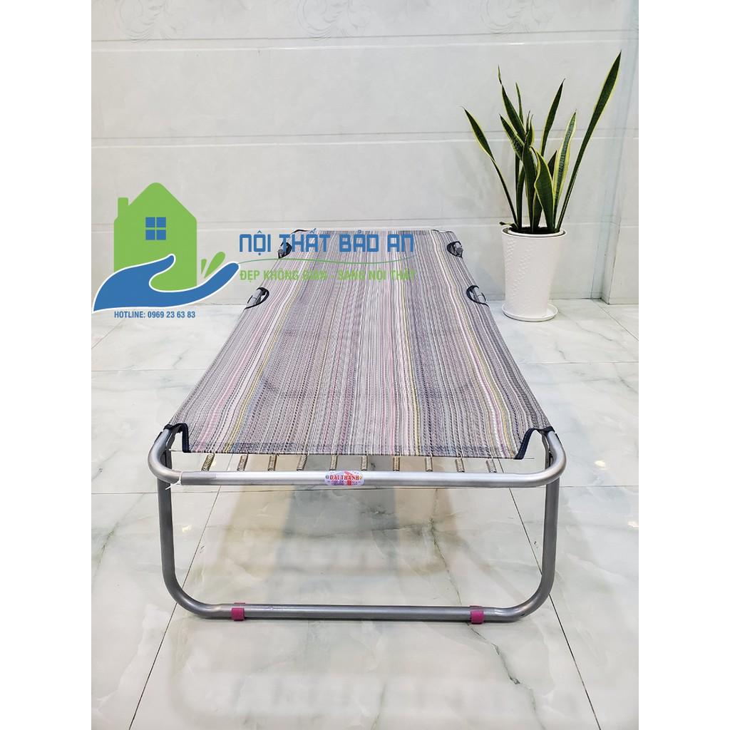 Giường xếp lưới khung sắt cỡ lớn - GX02(RỘNG 80CM X DÀI 2M)