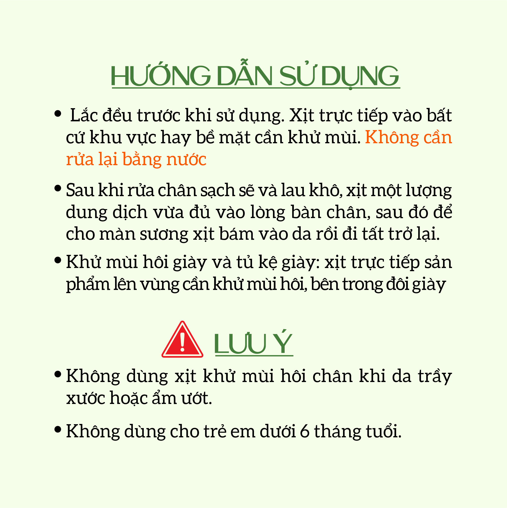 Xịt Khử Mùi Giày Dép ECOCARE 50ml Công Nghệ Nano Bạc, Khử Mùi Hôi Chân Hương Thảo Mộc Đã Qua Kiểm Định