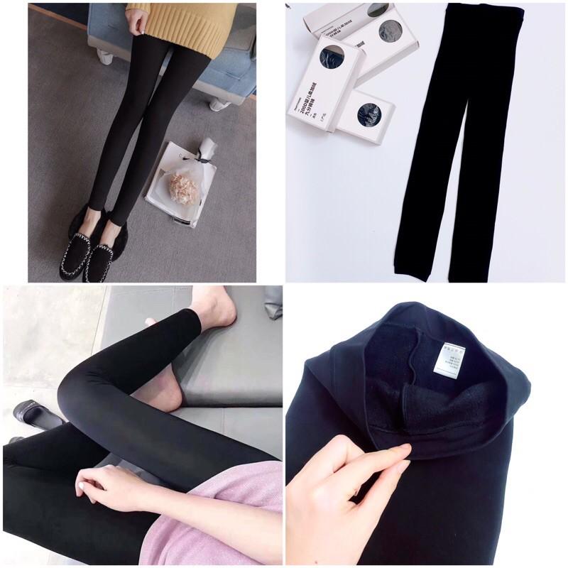 Quần tất legging lót nỉ siêu hót