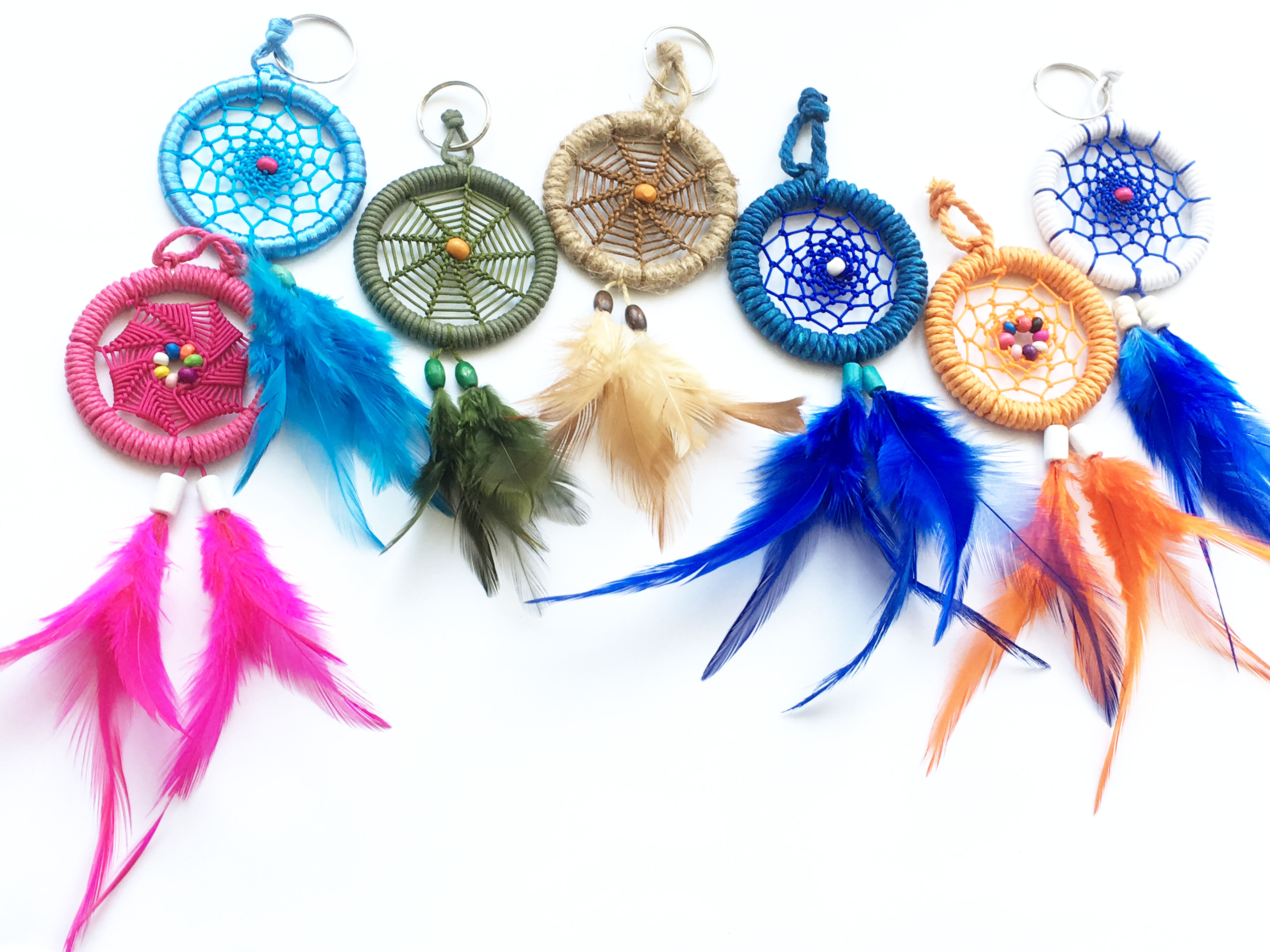 Lưới giấc mơ - Dream catcher - Quà Tặng Trang Trí handmade 5x16cm ( Phát Màu Ngẫu Nhiên )