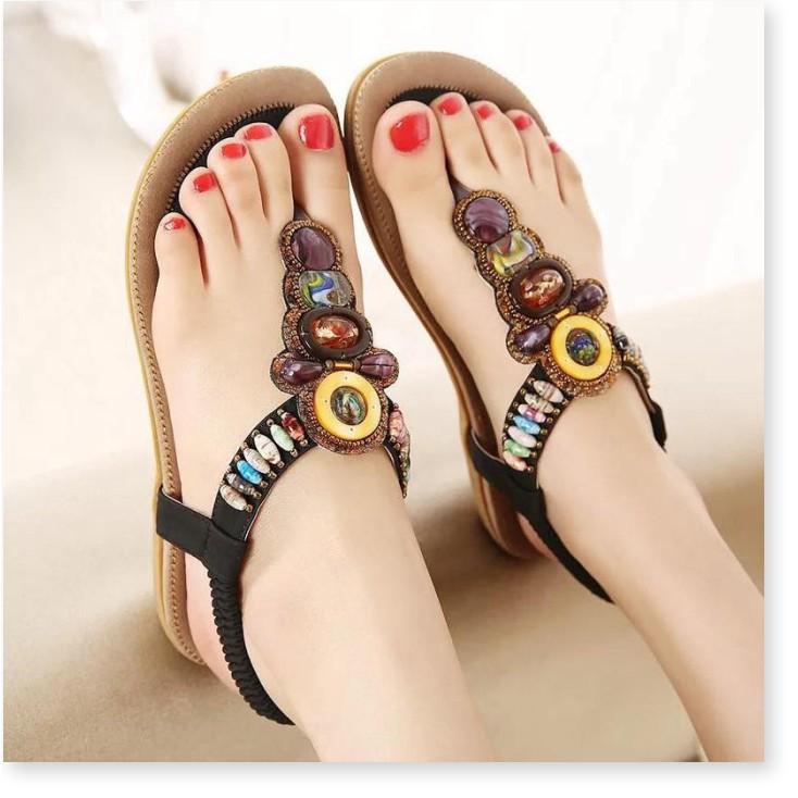 GIÀY SANDAL NỮ ĐÁ HỒ LÔ CAO CẤP