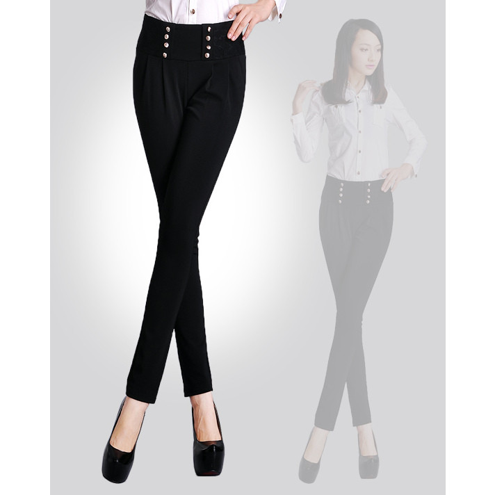QUẦN DÀI 2 HÀNG KHUY THỜI TRANG_TBQ 308