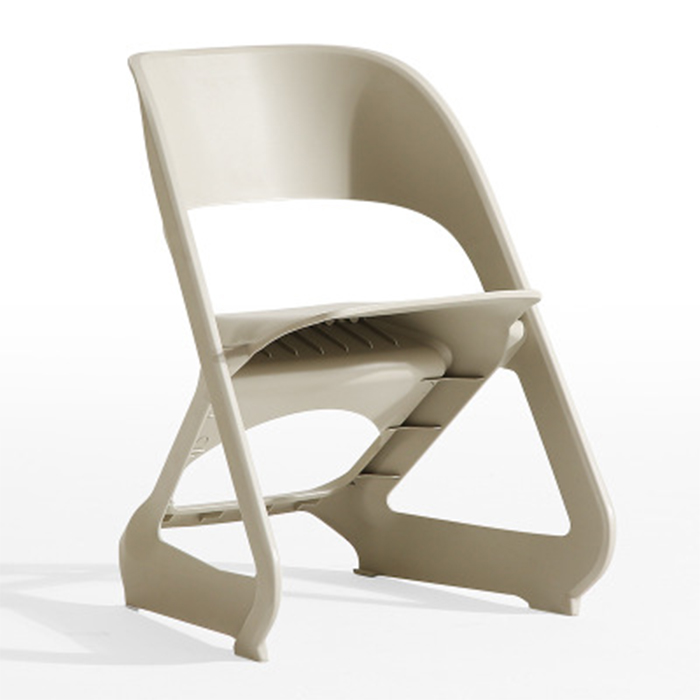 Ghế nhựa xếp chồng được thiết kế độc lạ tựa lưng thoải mái - Ghế ngồi coffee, Ghế ăn nhựa decor ban công ngoài trời, mang đi dã ngoại